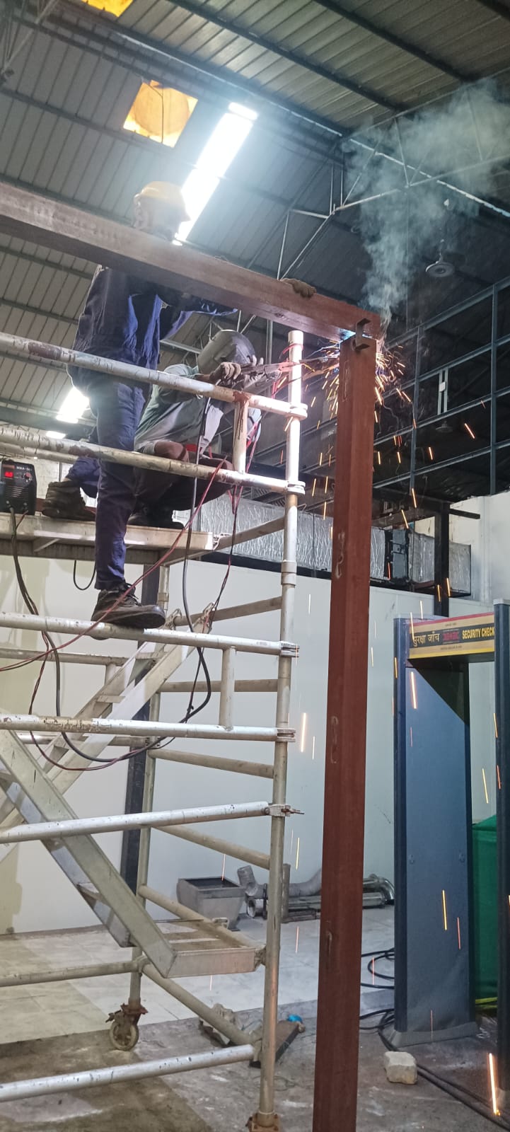 Construction of Prefabricated Office Cabins Using Rockwool Panels and Allied Works at Lube Blending Plant - Project Photograph